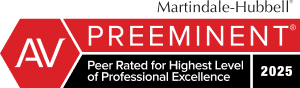 AV Preeminent Peer Rated
