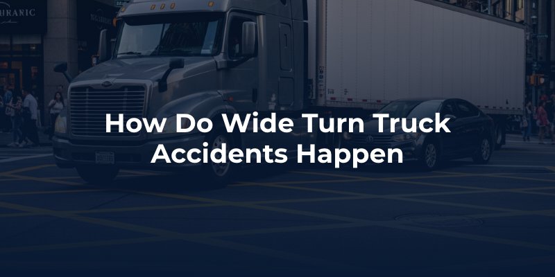 How Do Wide Turn Truck Accidents Happen